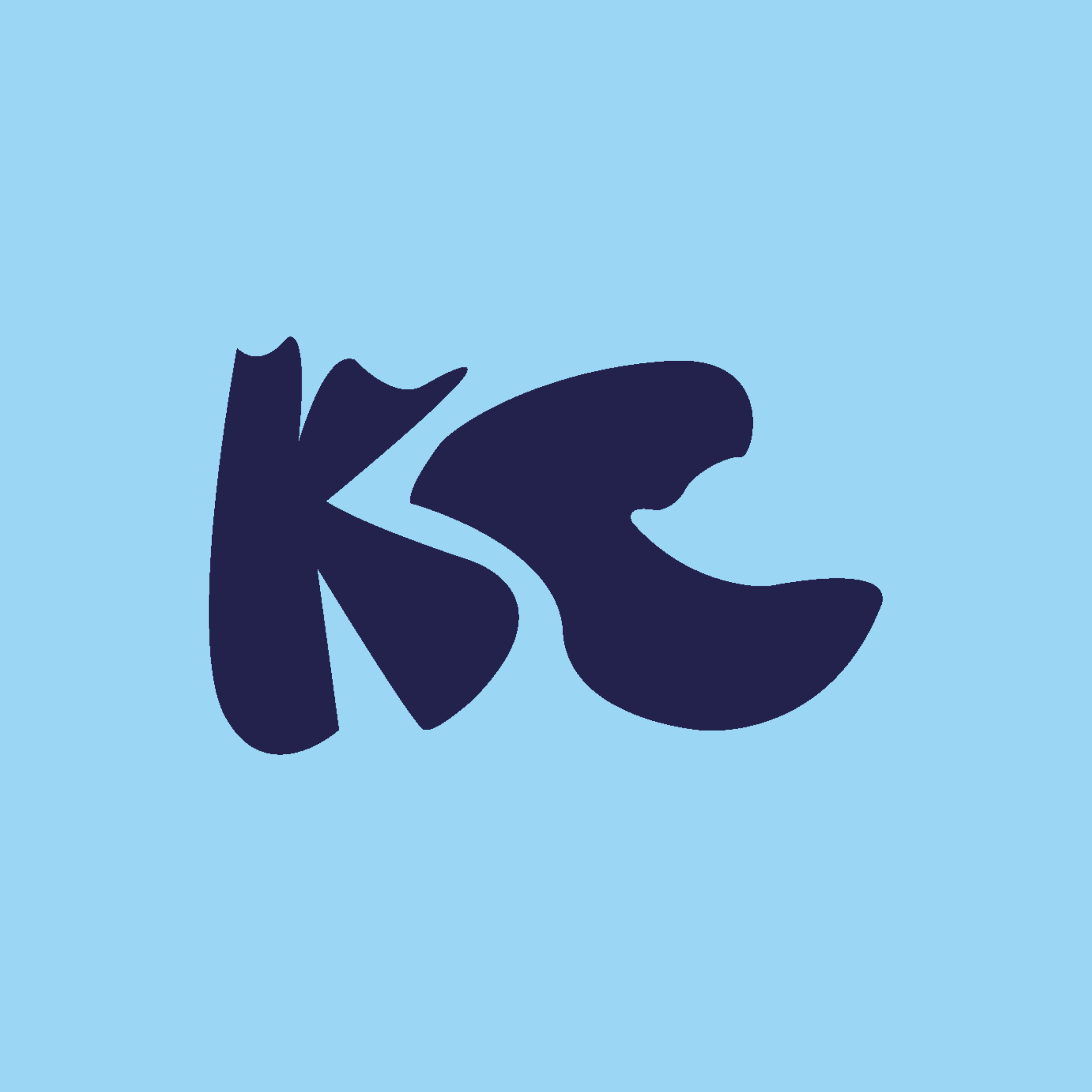logo bleu